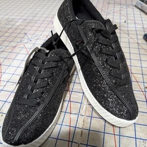 Sparkling Black Athletic Shoes for Women.I Have Size 8,9.5, 11 Still Available